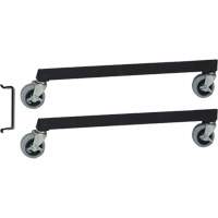 Ensemble mobile de support sur pied pour casiers de rangement &agrave; emboîtement Cintas