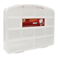 Bac de rangement clair avec compartiments, 13" la x 10-1/4" p x 2-3/8" h, 10 compartiments Cintas