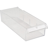 Replacement Drawer for KPC-700 Parts Cabinets, Plastic, 4-11/16" W x 8-5/8" D x 2-1/5" H, Clear Cintas