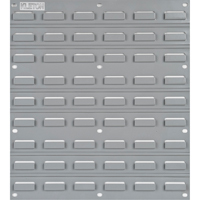 Panneau perfor&eacute; en m&eacute;tal pour bacs, 16 bacs, 18" la x 1/8" p x 19" h Cintas