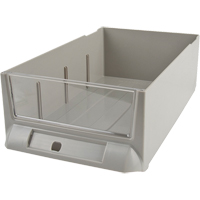 Tiroir de rechange pour armoires de pi&egrave;ces KPC-200, Plastique, 5-3/8" la x 9-13/16" p, 3-3/10" h, Gris Cintas