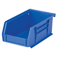 Stack & Hang Bin, 4-1/8" W x 3" H x 7-3/8" D, Blue Cintas