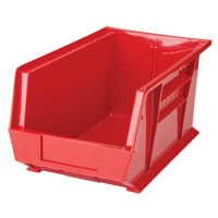 Bac empilable & &agrave; suspendre, 8-1/4" la, 7" h x 14-3/4" p, Rouge Cintas