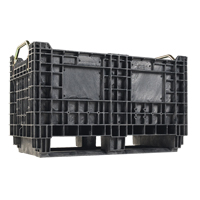 Contenant robuste BulkTote, 30" lo x 16" la x 19,2" h, Noir Cintas