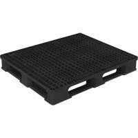 Palette en plastique RackoCell, Acc&egrave;s de Quatre c&ocirc;t&eacute;s, 48" lo x 40" la x 6-1/3" h Cintas