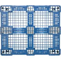 Palette en plastique RachoCell, Acc&egrave;s de Quatre c&ocirc;t&eacute;s, 48" lo x 40" la x 6-1/3" h Cintas