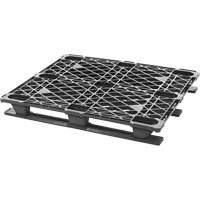 Palette empilable en plastique, Acc&egrave;s de Quatre c&ocirc;t&eacute;s, 48" lo x 40" la x 5-3/5" h Cintas