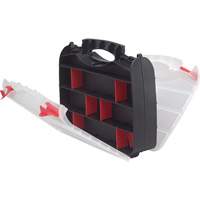 Boîte &agrave; compartiments en plastique, 10,25" la x 12,25" p x 3" h, 32 compartiments Cintas
