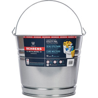 Seau, Acier galvanis&eacute;, 9 L Cintas