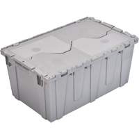 Bac emboîtable FP243C FliPak, 26,9" x 16,9" x 12,1", Gris Cintas