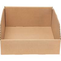 Deep Corrugated Parts Bins, 9-3/4" W x 11-1/4" D x 4-1/2" H, Beige Cintas