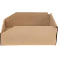 Deep Corrugated Parts Bins, 8-3/4" W x 11-1/4" D x 4-1/2" H, Beige Cintas