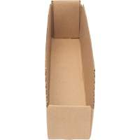 Deep Corrugated Parts Bins, 1-7/8" W x 17-1/8" D x 4-1/2" H, Beige Cintas