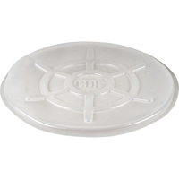 Couvercles protecteurs pour barils, Dessus ouvert, Convient aux 55 gal. US (45 gal. imp.), Transparent Cintas