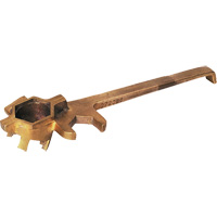 Deluxe Non-Sparking Drum Wrench, 1-1/4" Opening, 3-1/4" Handle, Bronze Alloy Cintas