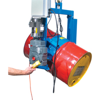 BASCULE BARIL POUDRE 1 PHASE/115V CAP 1500LB, Baril de 55 gal. US (45 gal. imp.), Capacit&eacute; 1500 lb/680 kg Cintas