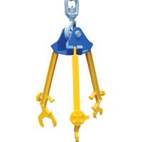 Appareils de levage &agrave; usages multiples avec cl&eacute;s pour barils, 30 - 55 gal. US (25 - 45 gal. imp.), Cap. 800 lb/362 kg Cintas