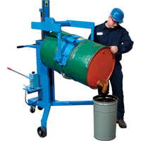 Basculeur - palettiseurs pour barils, 55 gal. US (45 gal. imp.) Cintas