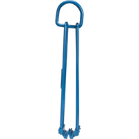 Crochets de levage pour baril horizontal, 55 gal. US (45 gal. imp.), Cap. 1000 lb/454 kg Cintas