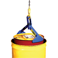 Leveur de baril et Overpack, 55 - 85 gal. US (45 - 70 gal. imp.), Cap. 1000 lb/454 kg Cintas