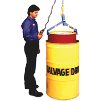 Leveur de baril et Overpack, 55 - 85 gal. US (45 - 70 gal. imp.), Cap. 1000 lb/454 kg Cintas