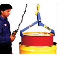 Leveur de baril et Overpack, 55 - 85 gal. US (45 - 70 gal. imp.), Cap. 1000 lb/454 kg Cintas