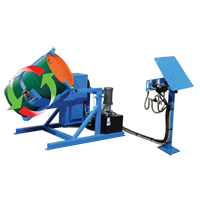 Drum Tumbler Tilt to Load, 55 US gal. (45 Imperial Gal.) Capacity, Variable Speed, 2 HP Cintas