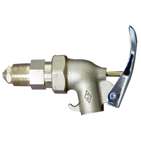 Robinet de fût robuste, Laiton, entr&eacute;e NPT 3/4" Cintas