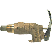 Robinet de fût robuste, Laiton, entr&eacute;e NPT 3/4" Cintas