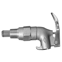 Soupape de baril en zinc avec pare-flamme, Alliage de zinc, entr&eacute;e NPT 3/4" Cintas