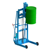 Vertical-Lift MORSPEED Drum Stacker, For 30 - 85 US Gal. (25 - 70 Imperial Gal.) Cintas