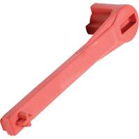 Cl&eacute; pour bouchon-&eacute;crou sp&eacute;cialis&eacute;e &agrave; un seul c&ocirc;t&eacute;, Ouverture de 1-1/4", Poign&eacute;e 8", Nylon anti&eacute;tincelles Cintas