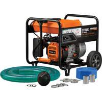 Semi-Trash Water Pump Kit, 158 GPM, 208 cc, 4 Cycle OHV Cintas