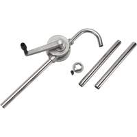Rotary Type Drum Pump, Stainless Steel, Fits 55 Gal., 12 oz./Stroke Cintas
