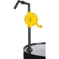 Rotary Type Drum Pump, Polypropylene, Fits 15 - 55 US Gal., 8 oz./Stroke Cintas