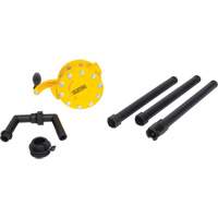 Rotary Type Drum Pump, Polypropylene, Fits 15 - 55 US Gal., 8 oz./Stroke Cintas