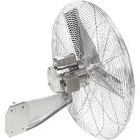 Ventilateurs en acier inoxydable lavables &agrave; grande eau pour service alimentaire, Industriel, 1 vitesses, Diam&egrave;tre de 20" Cintas
