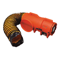 ALLEGRO INDUSTRIES 8" Plastic COM-PAX-IAL Blowers, 1/3 HP, 831 CFM Cintas
