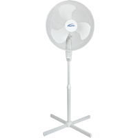 Oscillating Pedestal Fan, Commercial, 3 Speed, 18" Diameter Cintas