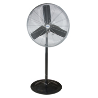 Waterproof Motor & Oscillating Pedestal Fan, Heavy-Duty, 3 Speed, 30" Diameter Cintas