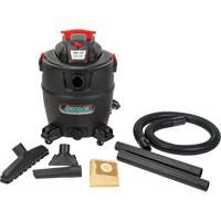 Aspirateur, Secs-humides, 6 CV, 16 gal. US (60,6 litres) Cintas