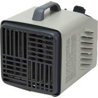 Personal Metal Shop Heater with Thermostat, Fan, Electric Cintas