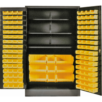 Jumbo Security Cabinet With Bins Cintas