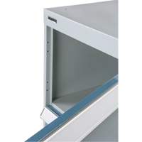 Two-Door Pedestal Workbench, 28" H x 18" W x 21" D Cintas
