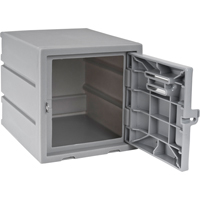 Locker, 12" x 15" x 12", Grey, Assembled Cintas