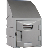 Locker, 12" x 15" x 25", Grey, Assembled Cintas