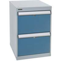 Two-Drawer Pedestal Workbench, 18" W x 21" D x 28" H Cintas