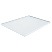 Locker Base Insert, Fits Locker Size 12" x 18", Light Grey, Plastic Cintas