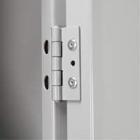 Clean Line Lockerette, 6 -tier, Bank of 4, 48" x 18" x 78", Steel, Beige, Rivet (Assembled) Cintas