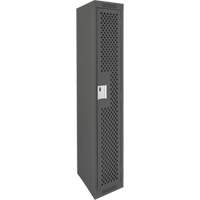 Casiers Clean Line, 12" x 12" x 72", Acier, Charbon, Rivet (assembl&eacute;), Perfor&eacute; Cintas